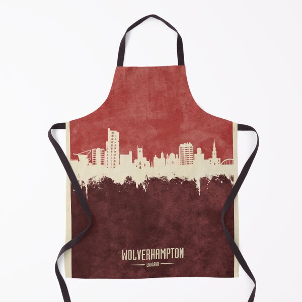 Item preview, Wolverhampton England Skyline designed and sold by ArtPrints.
