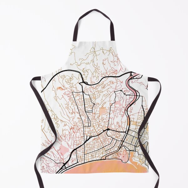 Item preview, Nice France Street Map Color designed and sold by IvonDesign.