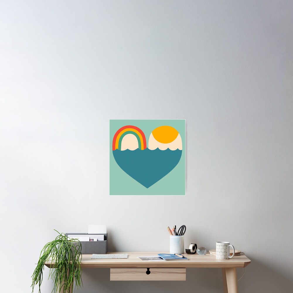 BLISSFUL HEART Poster
