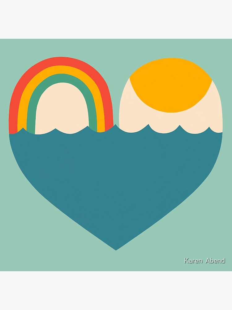 BLISSFUL HEART by karenabend