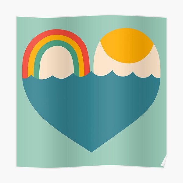 BLISSFUL HEART Poster