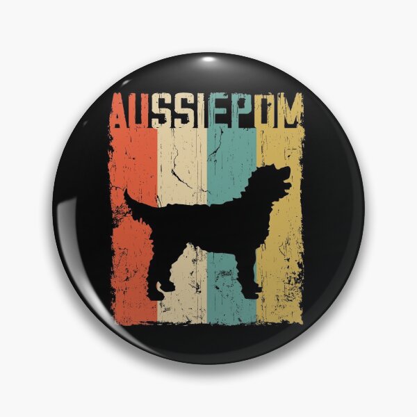 Item preview, AUSSIEPOM Vintage Retro Classis Dog Lover Gift designed and sold by rafaeltto.