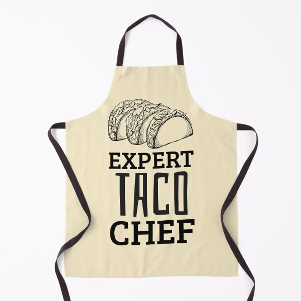 Item preview, Expert Taco Chef Funny Kitchen Saying designed and sold by javes93.