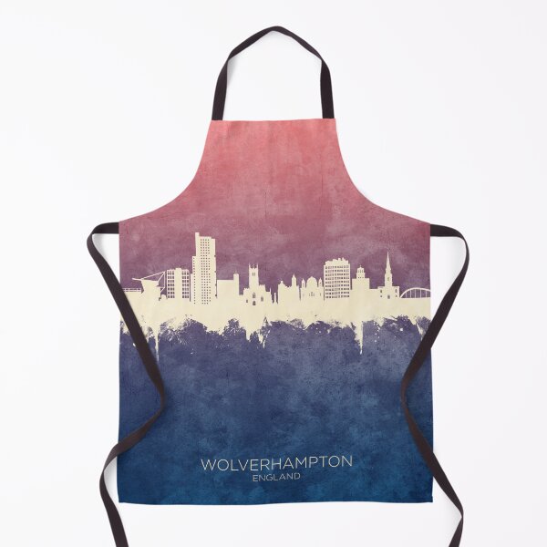 Item preview, Wolverhampton England Skyline designed and sold by ArtPrints.