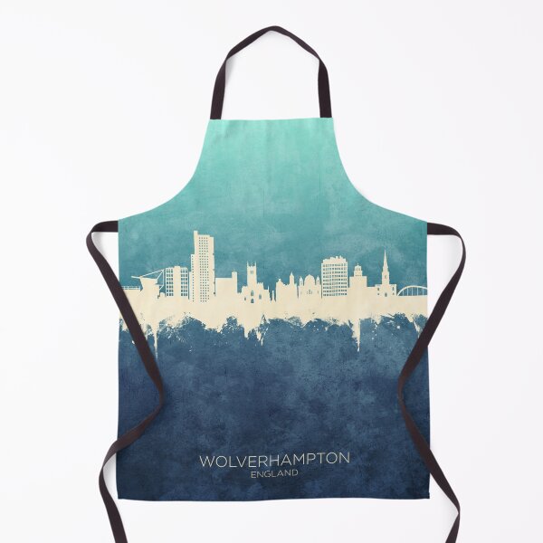 Item preview, Wolverhampton England Skyline designed and sold by ArtPrints.