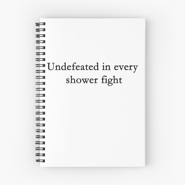 Item preview, Undefeated in Shower Fights  designed and sold by berlinius.