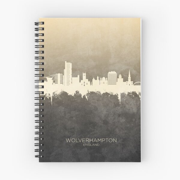 Item preview, Wolverhampton England Skyline designed and sold by ArtPrints.