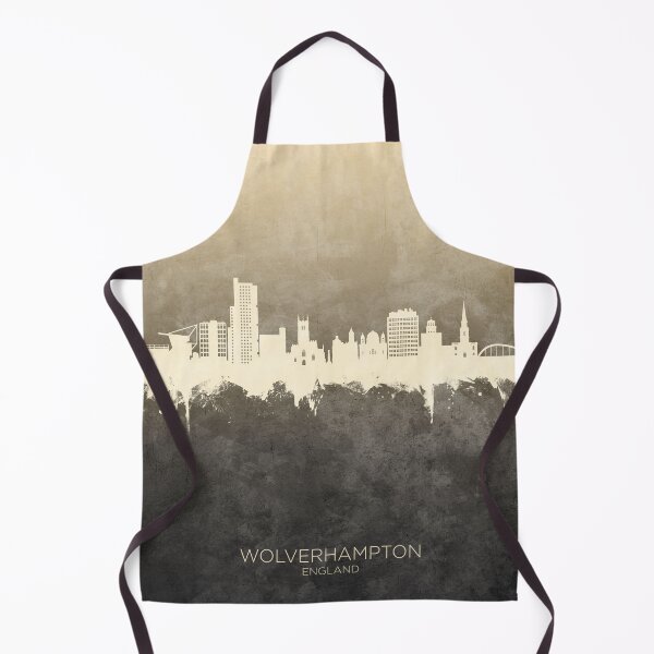 Item preview, Wolverhampton England Skyline designed and sold by ArtPrints.