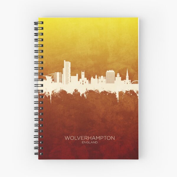 Item preview, Wolverhampton England Skyline designed and sold by ArtPrints.