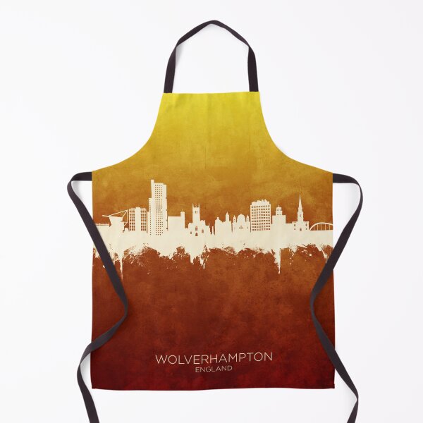 Item preview, Wolverhampton England Skyline designed and sold by ArtPrints.