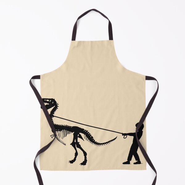Item preview, Dinosaur fossil and  kid  white silhouette designed and sold by Collagedream.