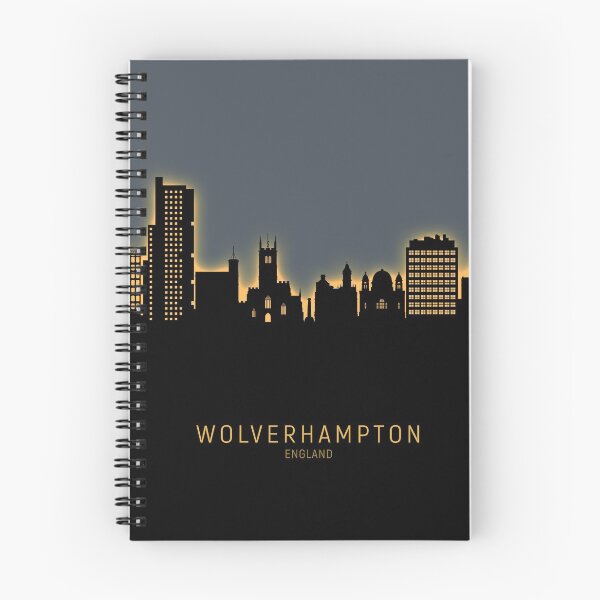 Item preview, Wolverhampton England Skyline designed and sold by ArtPrints.