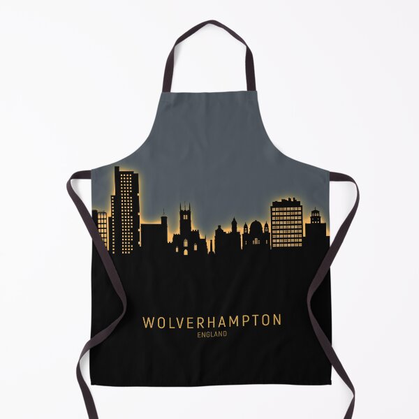 Item preview, Wolverhampton England Skyline designed and sold by ArtPrints.