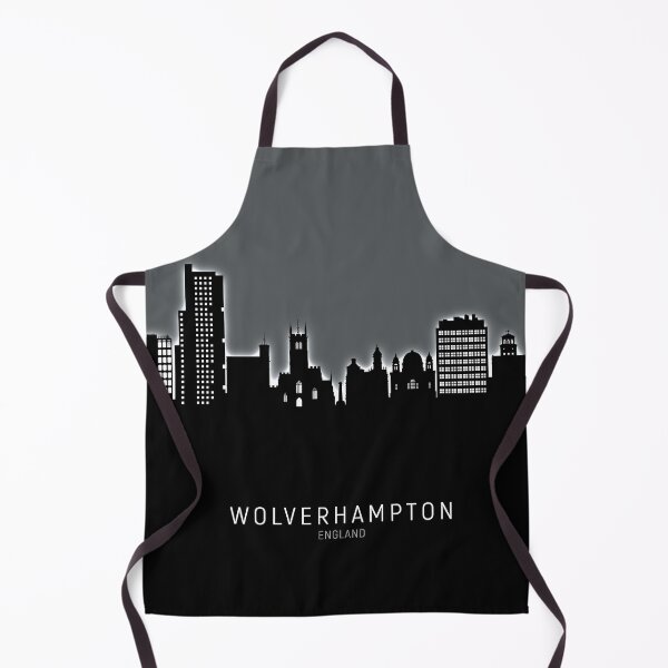 Item preview, Wolverhampton England Skyline designed and sold by ArtPrints.