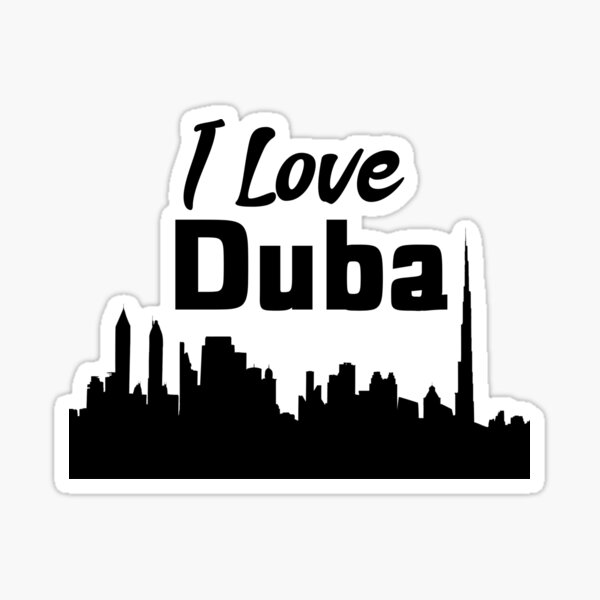 "Dubai Designs" Sticker for Sale by rajstha Redbubble
