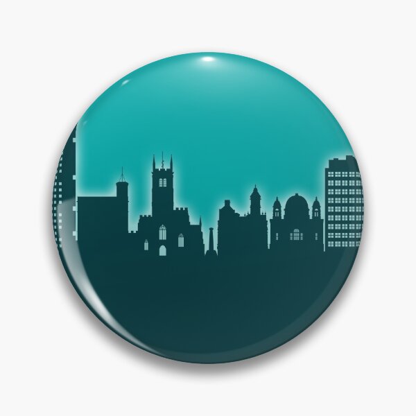 Item preview, Wolverhampton England Skyline designed and sold by ArtPrints.