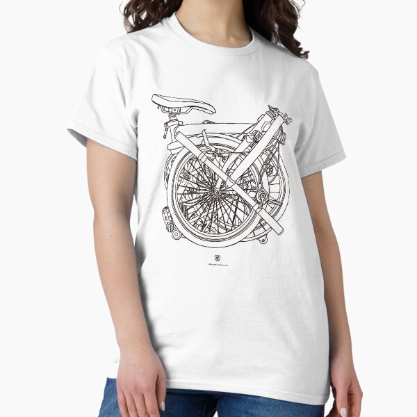 Item preview, Folding Bike - Black lines designed and sold by ShankTandra06.