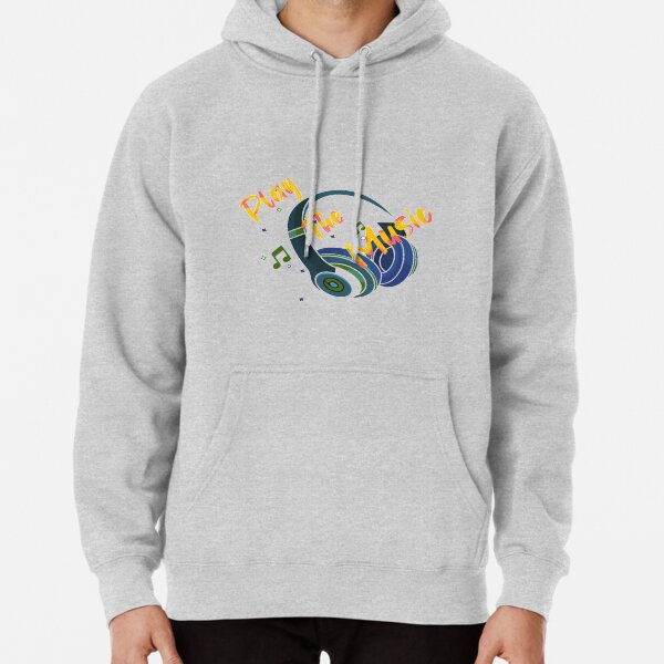 Play the music design Pullover Hoodie