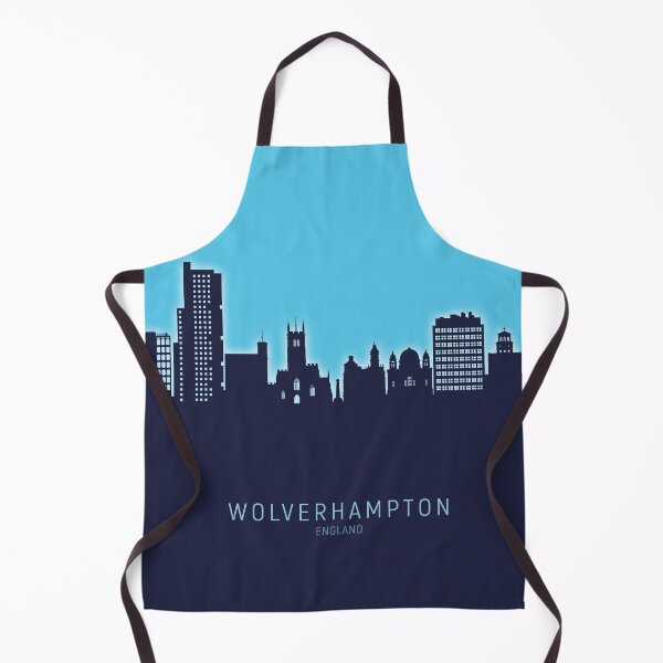 Item preview, Wolverhampton England Skyline designed and sold by ArtPrints.