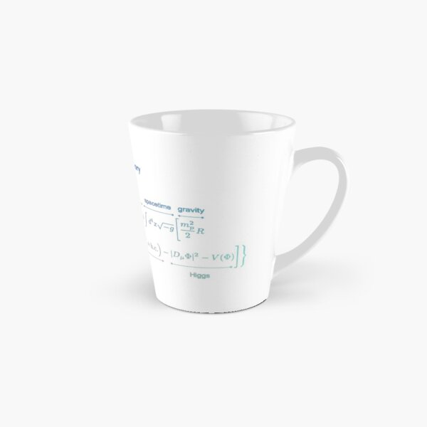 The Core Theory: Quantum Mechanics, Spacetime, Gravity, Other Forces, Matter, Higgs Tall Mug