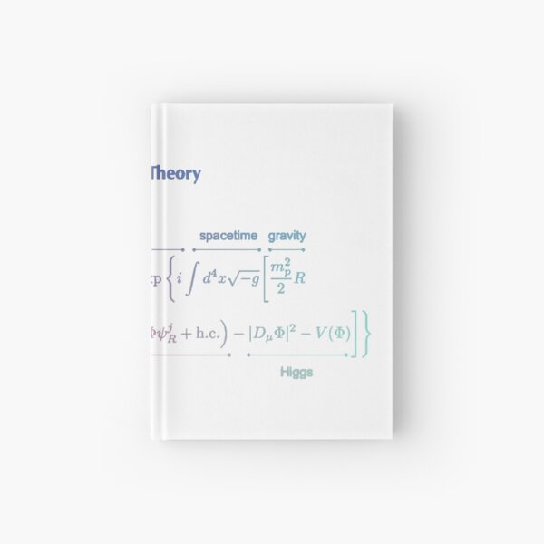 The Core Theory: Quantum Mechanics, Spacetime, Gravity, Other Forces, Matter, Higgs Hardcover Journal