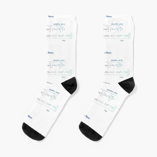 The Core Theory: Quantum Mechanics, Spacetime, Gravity, Other Forces, Matter, Higgs Socks