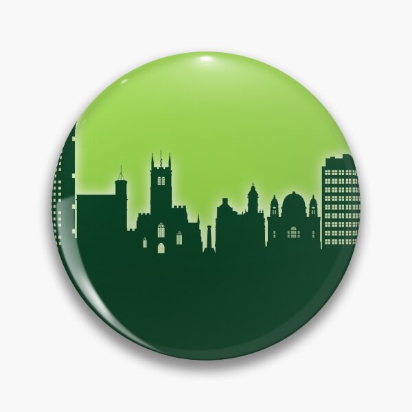 Item preview, Wolverhampton England Skyline designed and sold by ArtPrints.