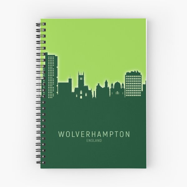 Item preview, Wolverhampton England Skyline designed and sold by ArtPrints.