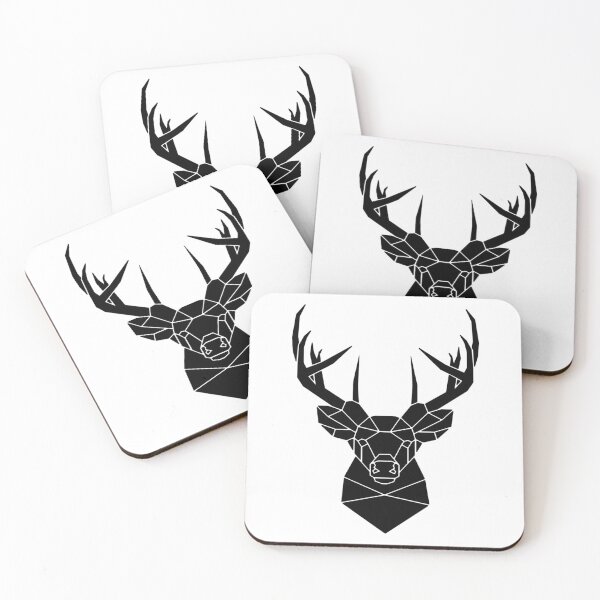 Item preview, Deer Head Illustration designed and sold by OrganicCharm.