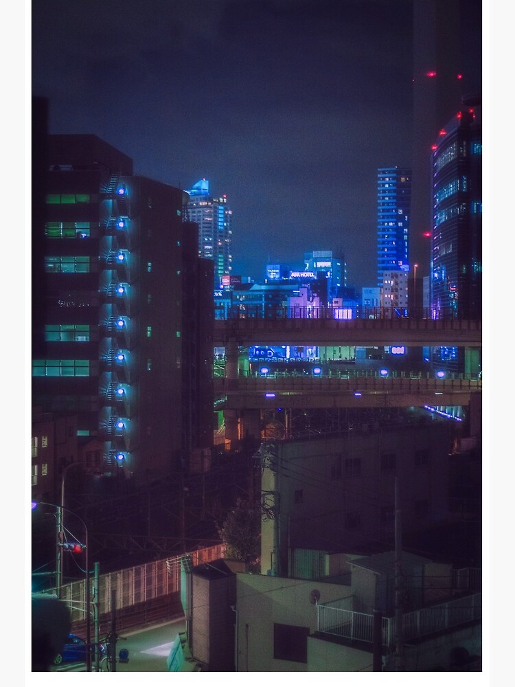 4) Spend The Night In This Futuristic Apartment, Tokyo CyberPunk City  Ambience, Rain On Window 