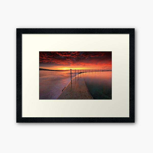 RISE Framed Art Print