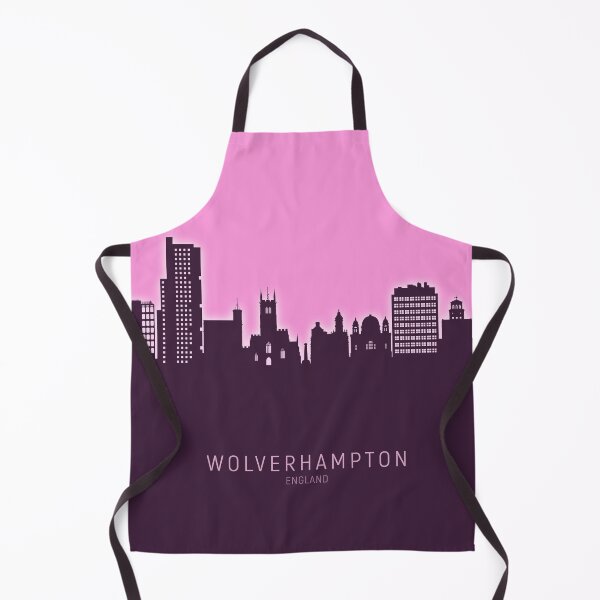 Item preview, Wolverhampton England Skyline designed and sold by ArtPrints.