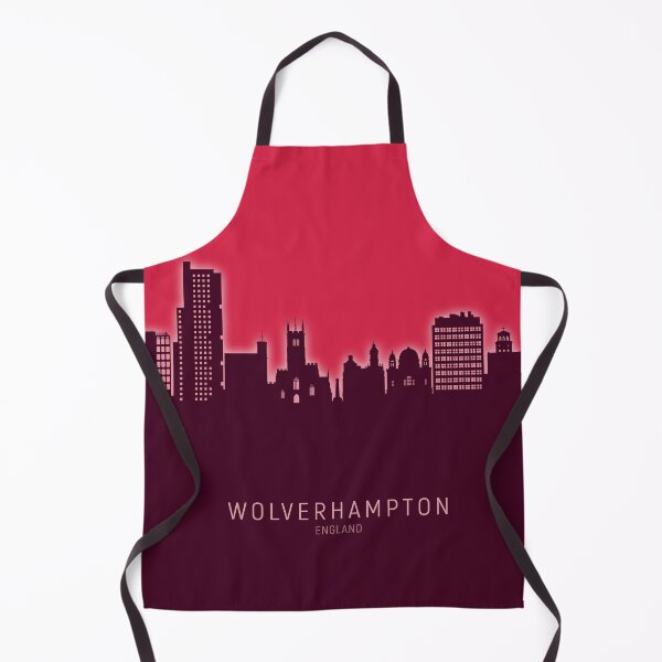 Item preview, Wolverhampton England Skyline designed and sold by ArtPrints.