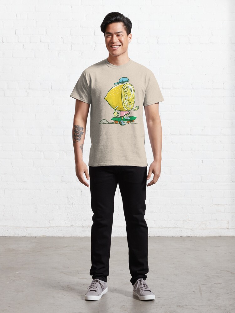 Thumbnail 3 of 7, Classic T-Shirt, The Lemon Skater designed and sold by nickv47.