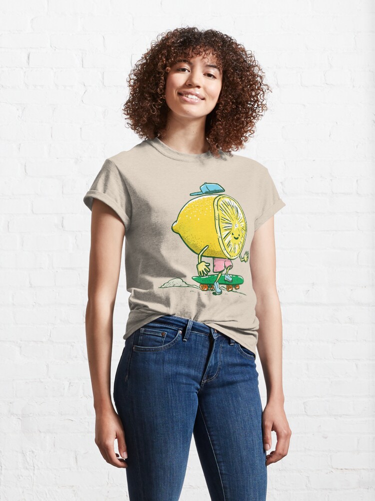 Thumbnail 4 of 7, Classic T-Shirt, The Lemon Skater designed and sold by nickv47.