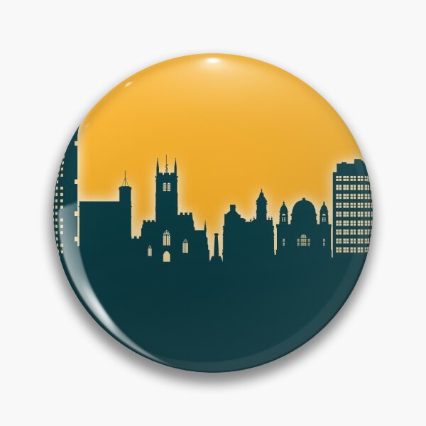 Item preview, Wolverhampton England Skyline designed and sold by ArtPrints.