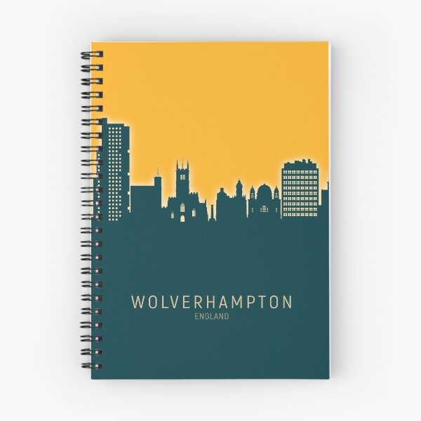 Item preview, Wolverhampton England Skyline designed and sold by ArtPrints.