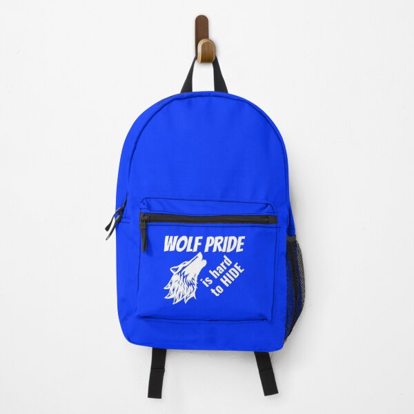Item preview, Wolf Pride is Hard to Hide - Blue designed and sold by TMIstories.