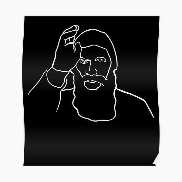 Grigori Rasputin - Minimal Poster