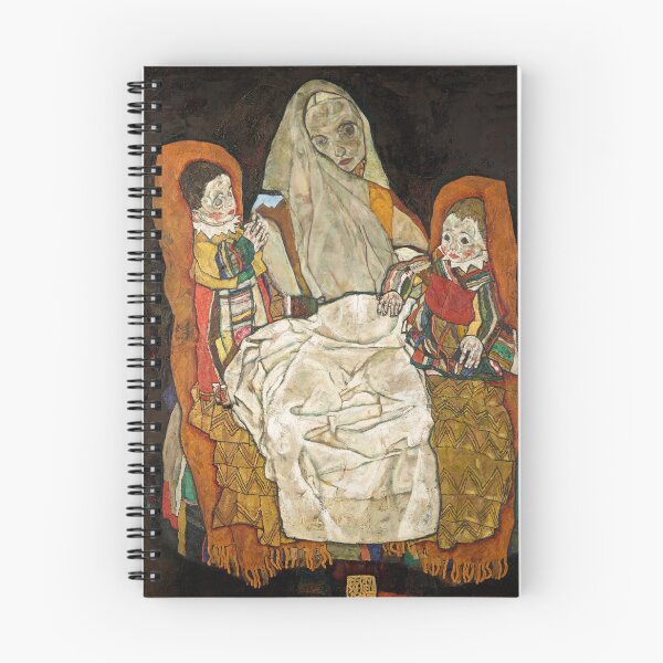 Item preview, Mother with two children by Egon Schiele designed and sold by Vintage Wall Art.