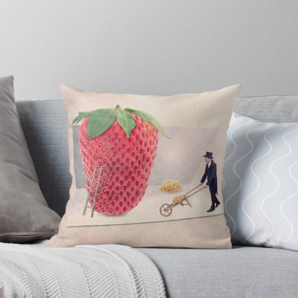Item preview, giant strawberry print designed and sold by yannpendaries.