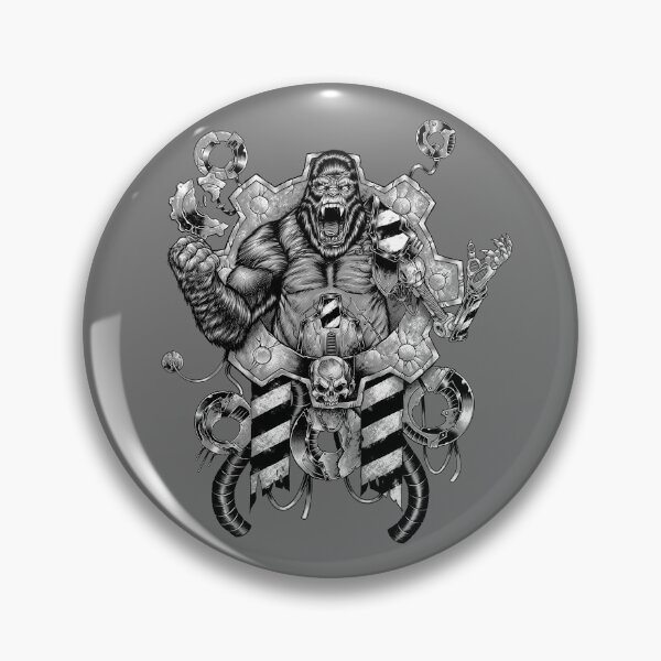 Item preview, Gorilla cyborg designed and sold by GS-artworks.