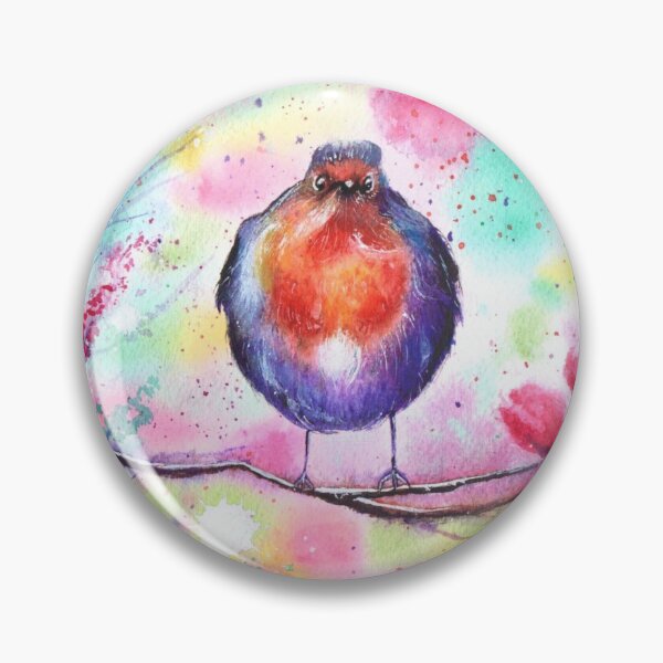 Item preview, Colorful bird designed and sold by NaomileighArt.