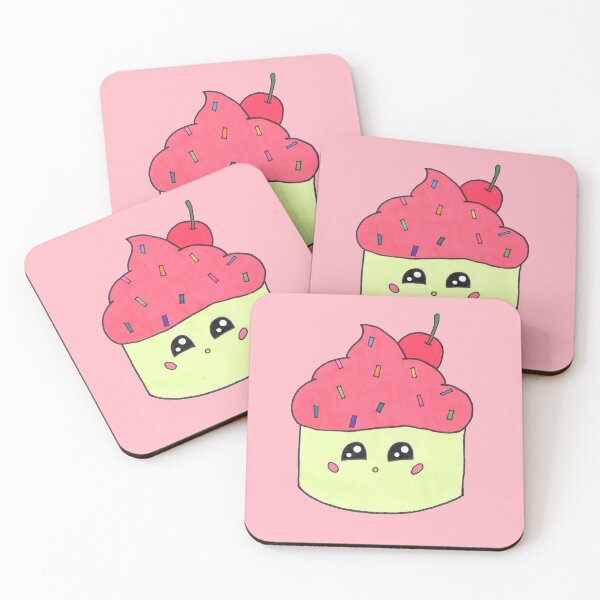 Item preview, Cute cupcake character designed and sold by Kitten2525.