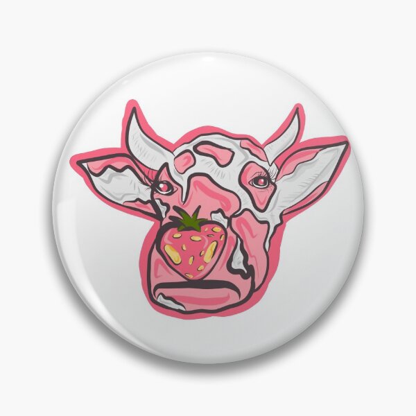 Item preview, strawberry cow designed and sold by abbigailshaw.
