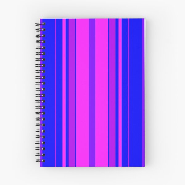 Item preview, Blue Bytes Magenta Vertical Balanced Stripes designed and sold by weirdAffect.