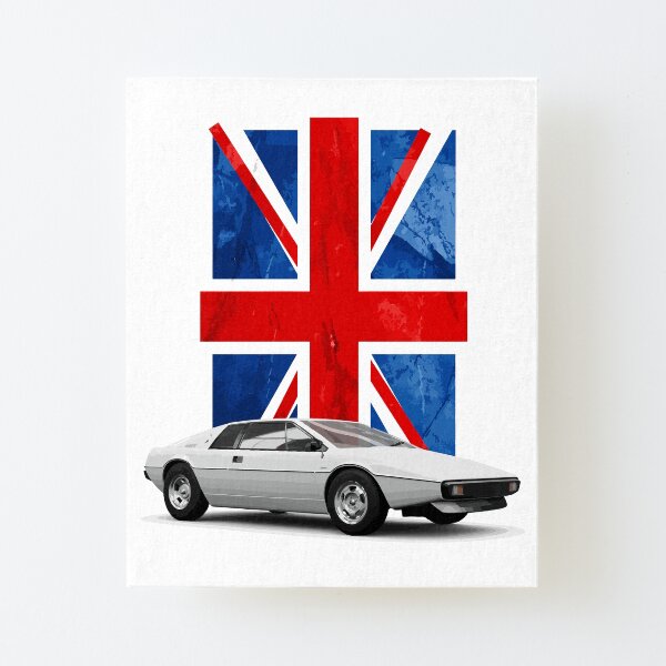 Lotus Esprit Impression montée sur toile