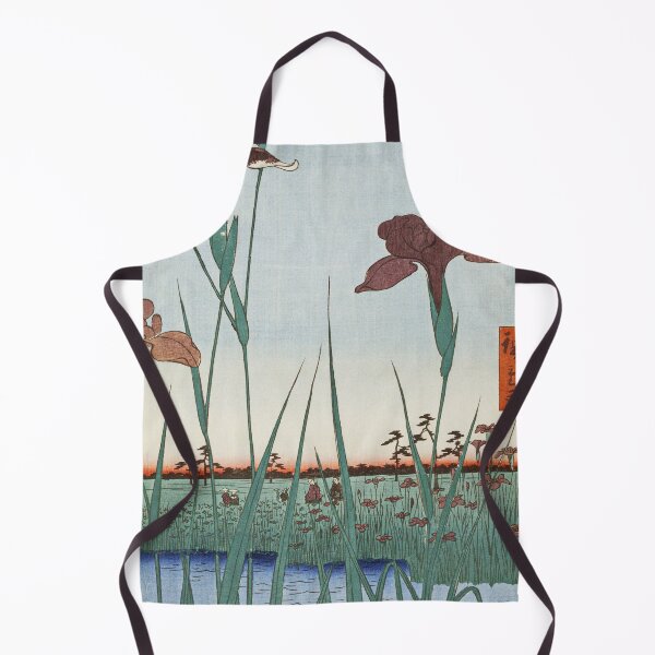 Item preview, Utagawa Hiroshige - Horikiri Iris Garden designed and sold by vakashop.