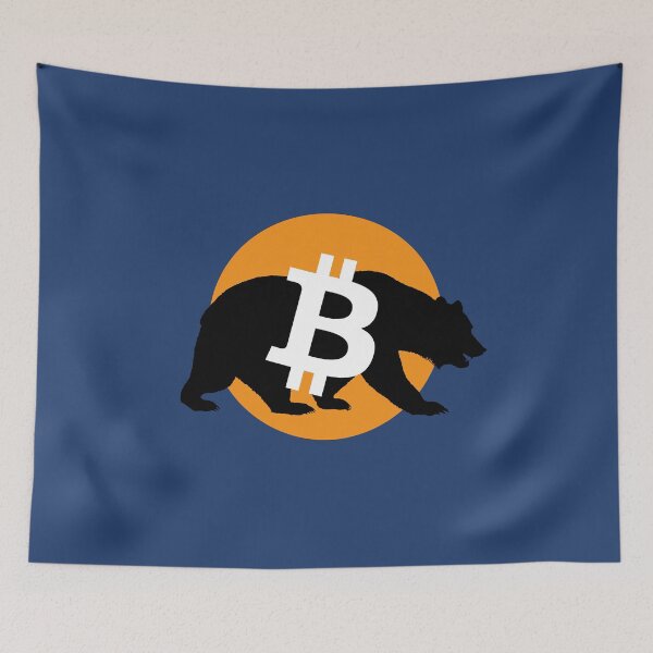 Item preview, Bitcoin bear designed and sold by Rogervdb.