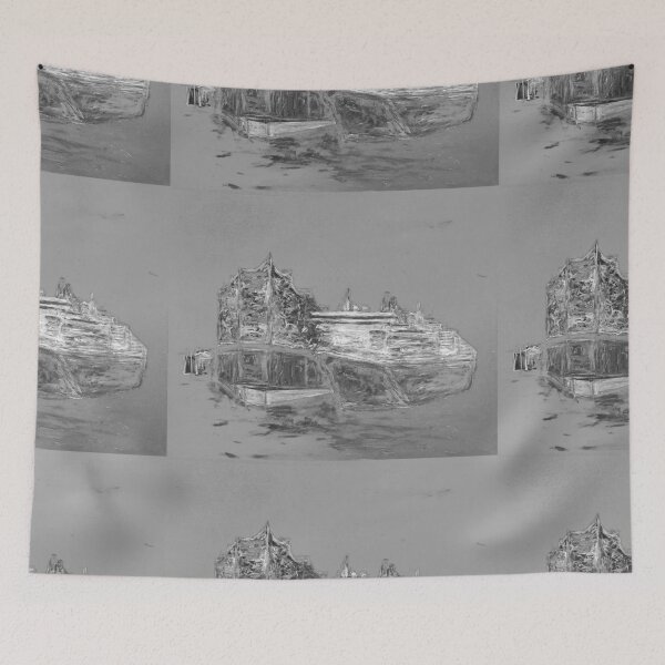 Item preview, Elbphilharmonie and Queen Mary in gray designed and sold by Nicole Leidenfrost.